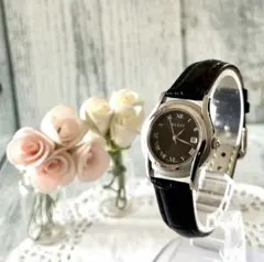 極美品・電池保証】GUCCI グッチ 5500L ダイヤ付 レディース 稼働中
