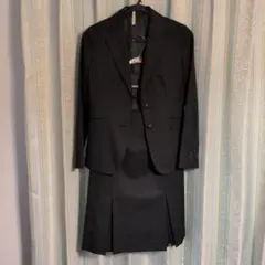 J.プレス　ブラック系スーツ スカートスーツ 上下　セットアップスーツ　Мサイズ