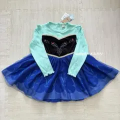 リトシー　フローズン　アナ雪　アナ　ドレスワンピース　長袖　110 ②