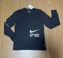 Nike ロングスリーブTシャツ　Sサイズ ブラック　ホワイトロゴ　新品