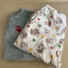 クレヨンしんちゃん　大人用　M フリース裏ボアパジャマ