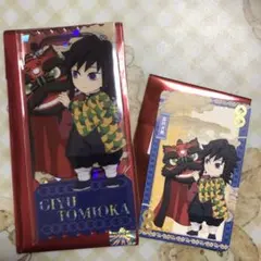 鬼滅の刃 中国限定 非遺 冨岡義勇　ホログラム　アクリルチケット　ブロマイド