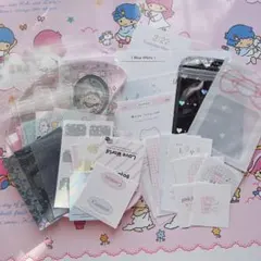 大人気*.゜かわいい梱包材セット*.゜OPP袋 ステッカー シール