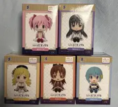 劇場版 まどマギ 叛逆の物語 ぺたっとおすわりフィギュア 全5種 コンプリート