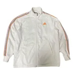 アディダス　トラックジャケット　万国旗タグ　刺繍　パフォーマンスロゴ　L〜XL