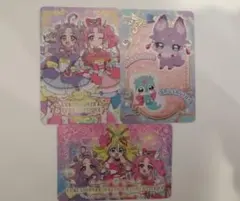 名探偵プリキュア　キラキラカードグミ 3枚セット