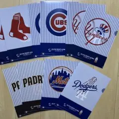 MLB シンクロンコーワ　ファイル　６種　10枚