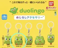duolingo めじるしアクセサリー　ちら見デュオ