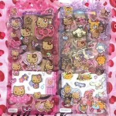 ドロップジュエリーシール サンリオ 日焼けキティ