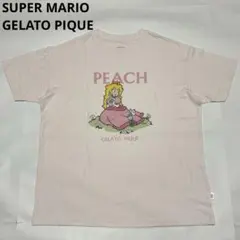 スーパーマリオ ジェラートピケ ピーチコレクション Tシャツ オーバーサイズのサムネイル