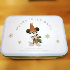 リルリンリン　クッキー空き缶 2025　ディズニークリスマス