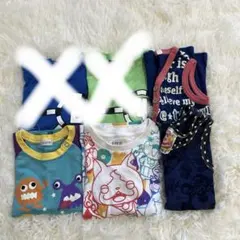 子供　キッズ　ベビー　半袖Tシャツ タンクトップ 4セット まとめ売り100cm