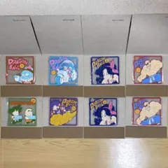 ドラゴンボール クリアラバーコースター 8点 ガシャポン