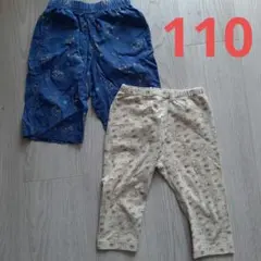 ユニクロ　ポケモンピカチュウハーフパンツ&レギンスセット