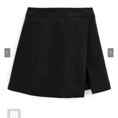 インパン裏地付きラップ風ミニスカート[ai86]