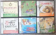ニンテンドーDSソフト6作品　動作確認済