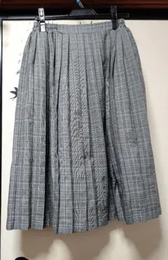 グレンチェックスカート