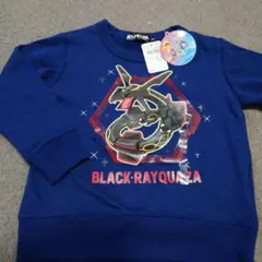 【新品】ポケモン ブラック レックーザ トレーナー【110】