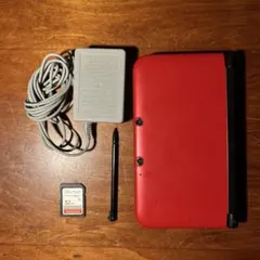 ニンテンドー 3DS LL レッド/ブラック 充電器付き