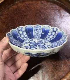 山本亮平『呉須染付皿』初期伊万里 李朝 古唐津 黒高麗 オンギ くらわんか 山本亮平『呉須染付皿』初期伊万里 李朝 古唐津 黒高麗 オンギ