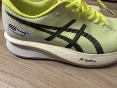 ASICS S4+YOGIRI ランニングシューズ イエロー 27.5cm