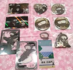 忍たま 雑渡昆奈門 ナンジャタウン 缶バッジ ウエハース クリアカード ラバスト