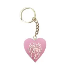 HUMANMADEヒューマンメイドGirlsDontCry キーホルダー　ピンク