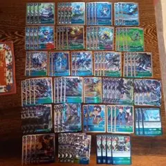 デジモンカード 青緑インペリアルドラモン デッキ - メルカリ