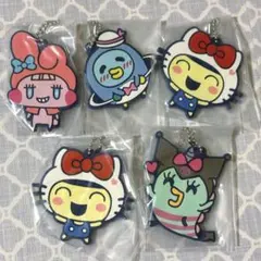 たまごっち × サンリオキャラクターズ スペシャルラバーマスコット ５個