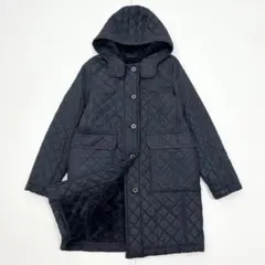 マッキントッシュロンドン キルティングコート　ネイビー　裏ボア　42