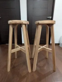 【引取り限定 東京都】IKEA スコグスタ カウンターチェア 2脚セット