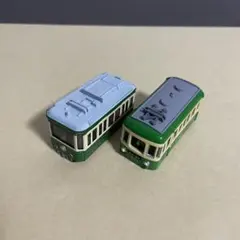 カプセルプラレール ジャンク 部品取り等に 江ノ電 20形 500形 2両