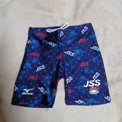 □Mizuno JSSスイミング水着 男の子用 ネイビー 140Cm