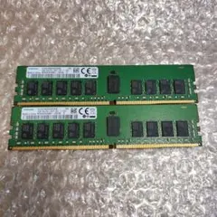 デスクトップPC用SAMSUNGPC4-3200AA32GB( 16GB×2枚) - メルカリ