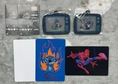 ディズニー　スティッチ　キーホルダー　Disney STITCH カード　ガチャ
