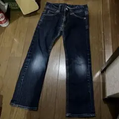 ダブルB ストレートデニムパンツ 120cm (ミキハウス)