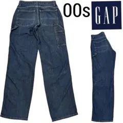 GAP EXTRA BAGGY ペインターパンツ ストライプ 34W32L在庫1 - メルカリ