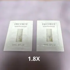 コスメデコルテ ホワイトロジスト 1.8X & ホワイトロジスト 2包