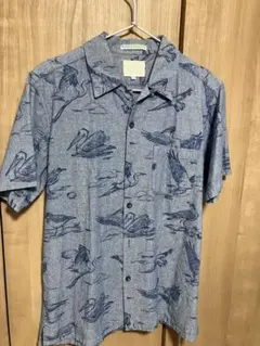 底値❗️FREAK'S STORE アロハシャツ 鳥柄 Mサイズのサムネイル