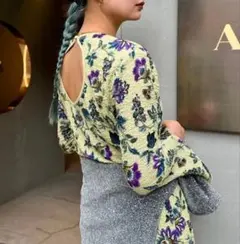 アメリ　SIENNA SHRINK DRESS 広瀬アリス着用カラーS