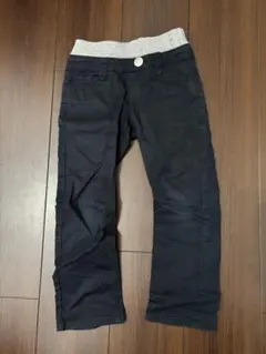 MPS ブラック コットンパンツ 110サイズ