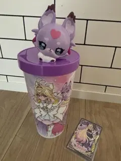 キュアアルカナマシュタンドリンクホルダー&使用済みムビチケアルカナシャドウセット