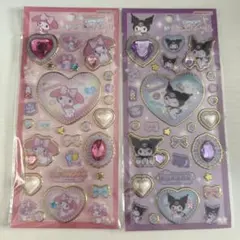 キラキラジュエルシール サンリオ 2種セット マイメロ クロミ