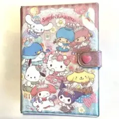 おんなのこブック　付録　シール帳　バインダー　サンリオ