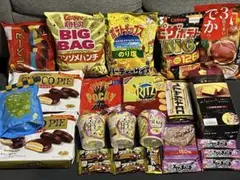 お菓子まとめ売り　お菓子詰め合わせ　アミューズメント景品　食品等　25点