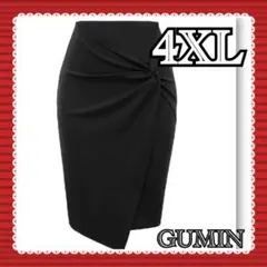 4XL タイトスカート ブラック フォーマル 仕事 結婚式 食事会 同窓会