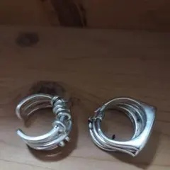 シルバー s925 刻印 リング 2個セット