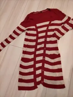 ストレッチリブカーディガン