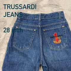 TRUSSARDI JEANS⭐︎トラサルディジーンズ⭐︎デニムパンツ刺繍ロゴのサムネイル