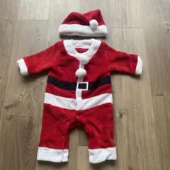 サンタコスチューム 帽子付き 60〜70